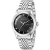 YA126402 G-Timeless мужские часы с черным циферблатом