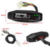 Waterproof Speedometer Motorcycle Universal LED Digital Dashboard Km/h MPH Odometer Meter Motor Gauge Sensor with Y/Z/W Bracket