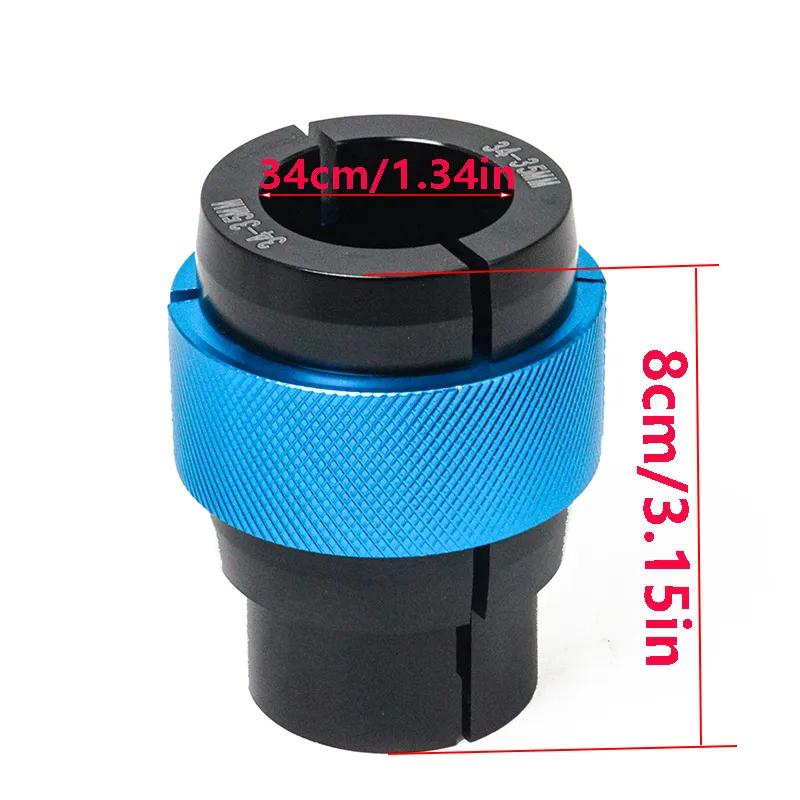 Tool for mounting an aluminum alloy seal 47-48 mm for off-road motorcycles.