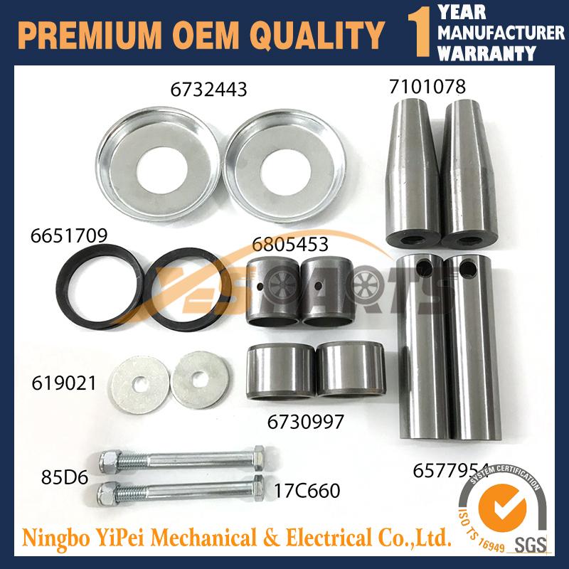 Pin and Bushing Rebuild Kit for Bobcat T550 T590 T595 S570 S590 S595 S510 S530 773 S150 S160 S175 S185 T180 T190