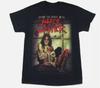 Винтажная черная унисекс футболка Alice Cooper 'Проведи ночь с Алисой Купером'