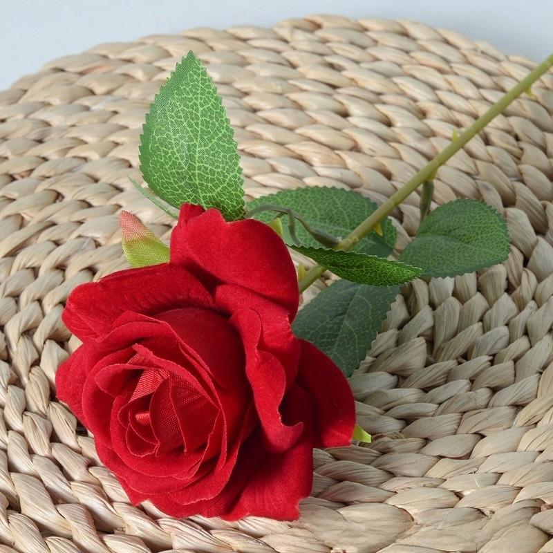 Elegant Rose Faux Flower Waterfall With Silk Roses For Gift Table Decor And Special Occasions