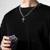 Мужское ожерелье с крестом Мужское ожерелье с подвеской в стиле хип-хоп Hundred Charm