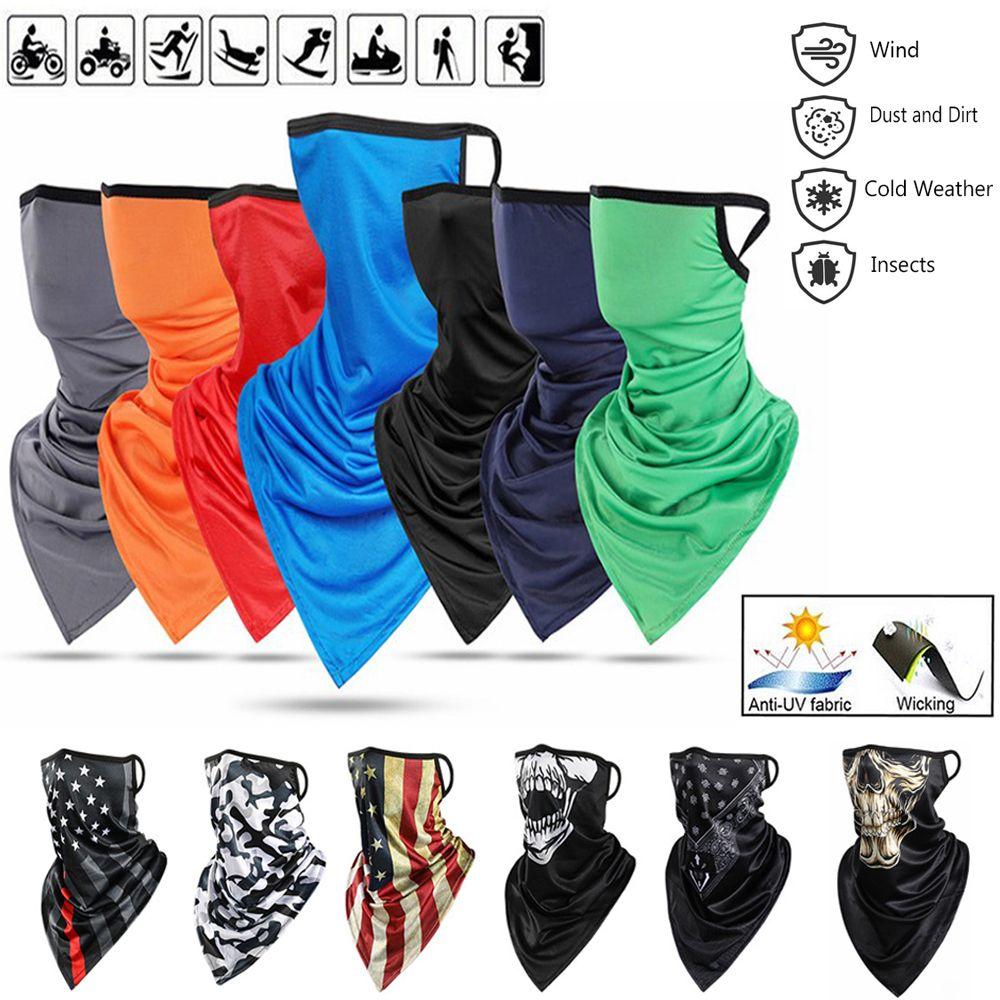 Anti-UV Anti-dust Face Scarf Head Face Neck Gaiter Multi-function Headband Scarf Cycling Equipment