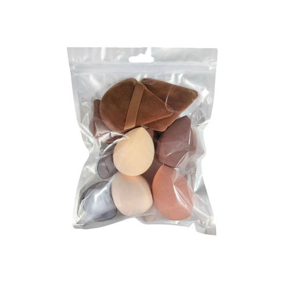 14 шт./компл. набор спонжей для макияжа с пудрой без латекса, растушевка жидкой пудры, нанесение крема, косметический спонж, блендер, женские инструменты для макияжа