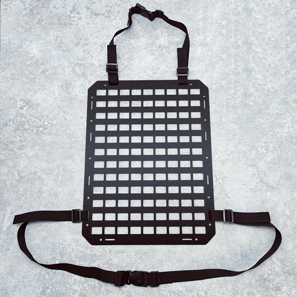 Жесткая панель MOLLE, тактическая, органайзер для спинки сиденья автомобиля, универсальная панель для транспортных средств, грузовиков, автомобильный багажник, простая установка