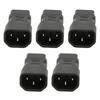 5 шт IEC320 C14 к IEC240 C13 адаптер питания разъем PDU питания расширенный шнур для компьютера ТВ
