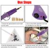 Crystal Glass Hotfix Rhinestone Applicator Hot Fix Rhinestones Set EU Plug Rhinestone Heat-fix Tool Gun DIY Decoration