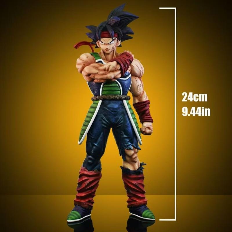 Фигурка Бардока из Dragon Ball, стоячая поза, модель GK, Космический боевой костюм, Аниме-украшение, Межграничная, Для фанатов аниме