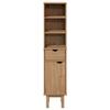 Bathroom Cabinet OTTA 35 x 30 x 159 cm Solid Pine Wood