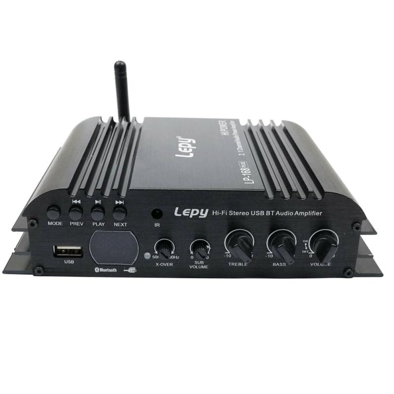 Lepy LP-168 Plus Bluetooth IR/2.1CH 45W-2 68W BASS HiFi цифровой стереоусилитель