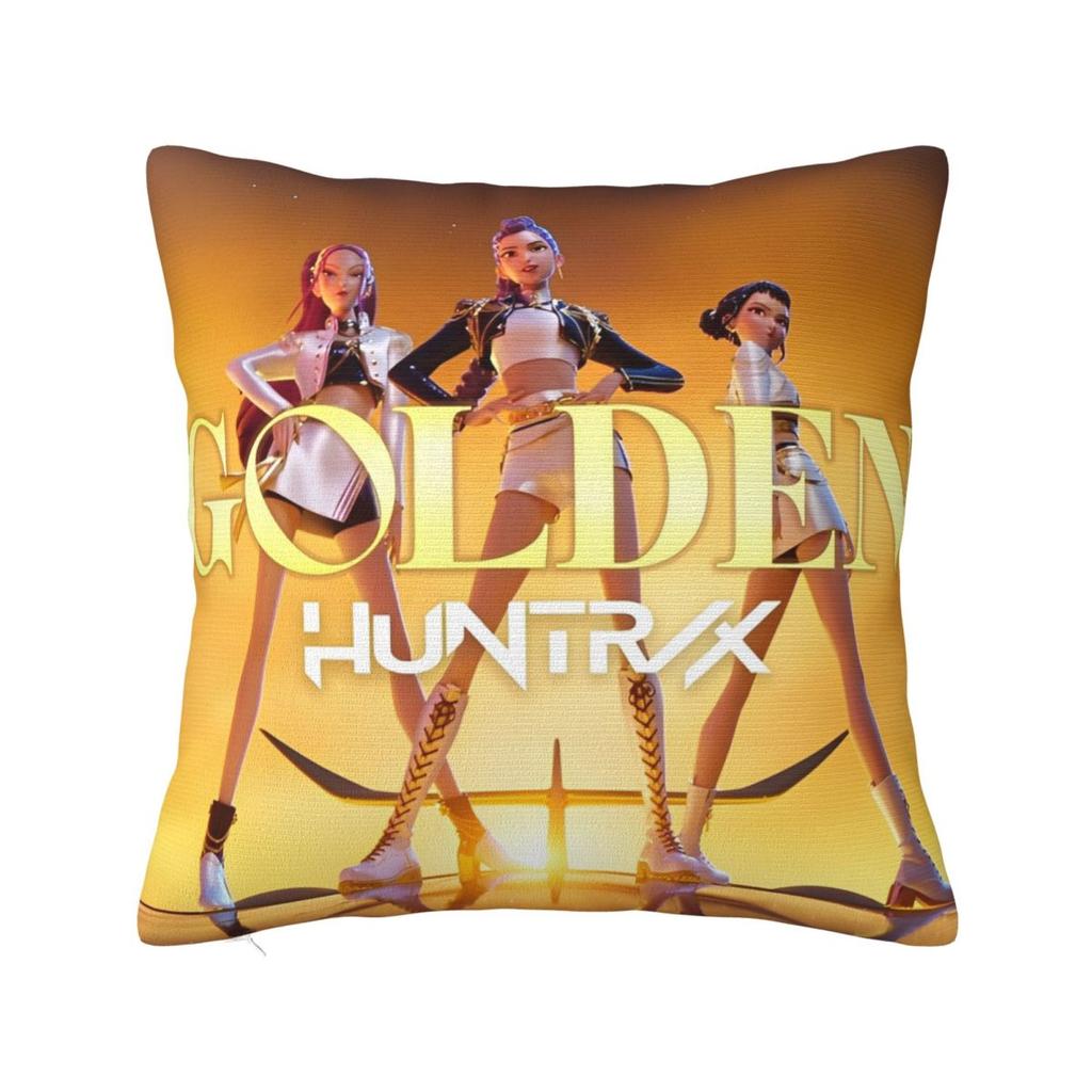 Y2K Home Kpop Demon Hunters HuntrixDecor Pillowcases Accessories Pillow Covers Zipper Multi Size