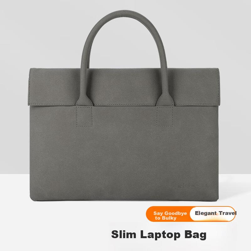 BRINCH Laptop Bag for Women, 12/13.3 Inch, Handheld, Suitable for Commuting And Business, Compatible with Apple And Huawei Laptops