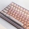 MAIMOOO Жидкая основа для клавиш Корейский Тайский Французский Azerty Клавиша Iso Настраиваемая Желейная Матовая Для Клавиатур Aula Колпачки для Клавиш