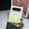 Case For Huawei Pura X Max Skin-feel Matte Gradient Magnetic Case Dual Hinge Full Body Cover