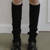 Fluffy Knit Leg Warmers SC8089 2 Colors