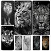 Leopard Tiger Lion Animal Case For Samsung Galaxy S23 FE S22 Ultra S20 S21 FE S8 S9 S10 Plus Note 10 20 Ultra Cover