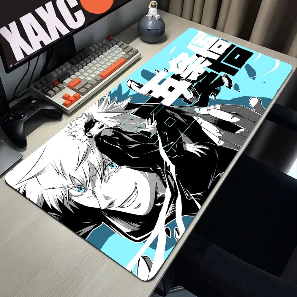 Коврик для мыши Jujutsu Kaisen XXL Аниме Годжо Сатору Большой игровой коврик для мыши Коврик для клавиатуры и мыши Ковер Коврик для компьютерного стола
