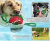 Interactive Pet Toy Dog Toy Football, Halloween Dog Balls with Grip Bottles, Interactive Dog Toys for Tug of War