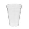 Asahi Kasei Pax (Sparkle) Clear Plastic Cups, 50-Pack, 12 Oz (370 Ml Full Capacity, 270 Ml Recommended Capacity), CIP-378D, 8.3 Cm Diameter