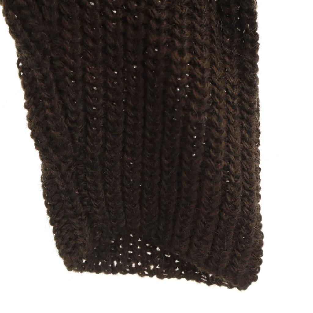 unused BEAMS LIGHTS Long sleeve Cable single rib knitting sweater 38 knit Women Used