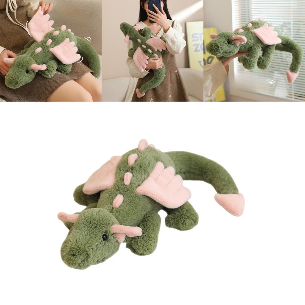 Matcha Flying Dragon Kids Plushie For Bedroom Decor Gift For Boys And Girls