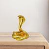 Snake Statue Desktop Ornament Display Creative House Warming Gift Accessory Entryway Table