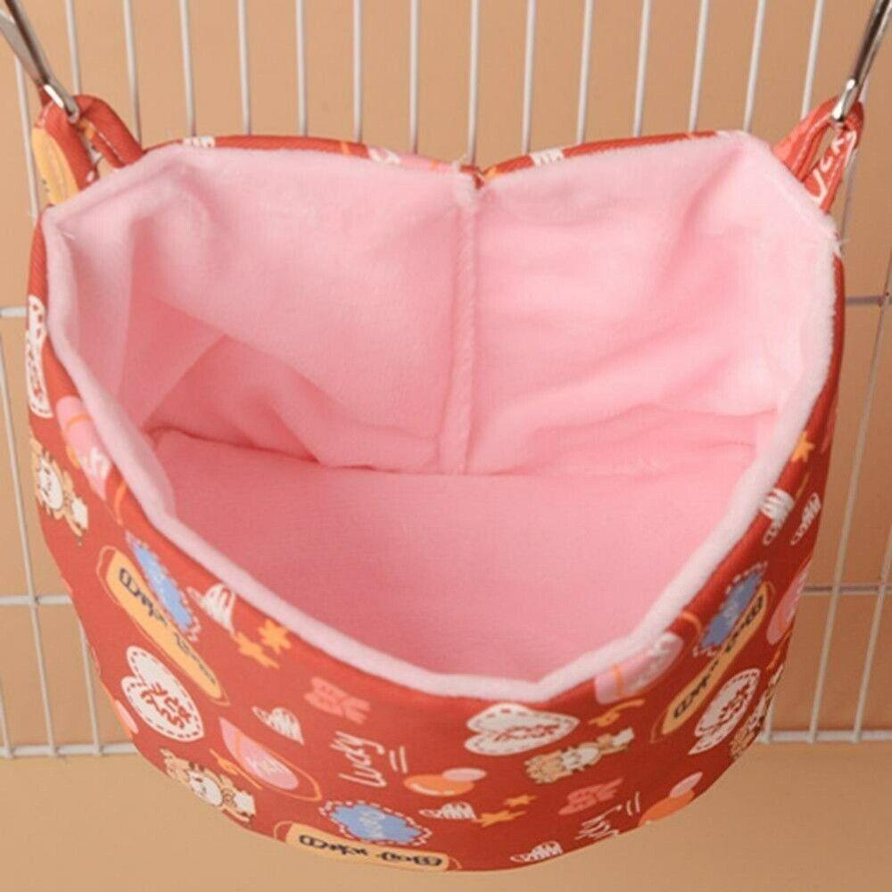 Comfortable Guinea Pig Sleeping Bag Hang Small Pet Nest Creative Hamster Hammock  Bunny