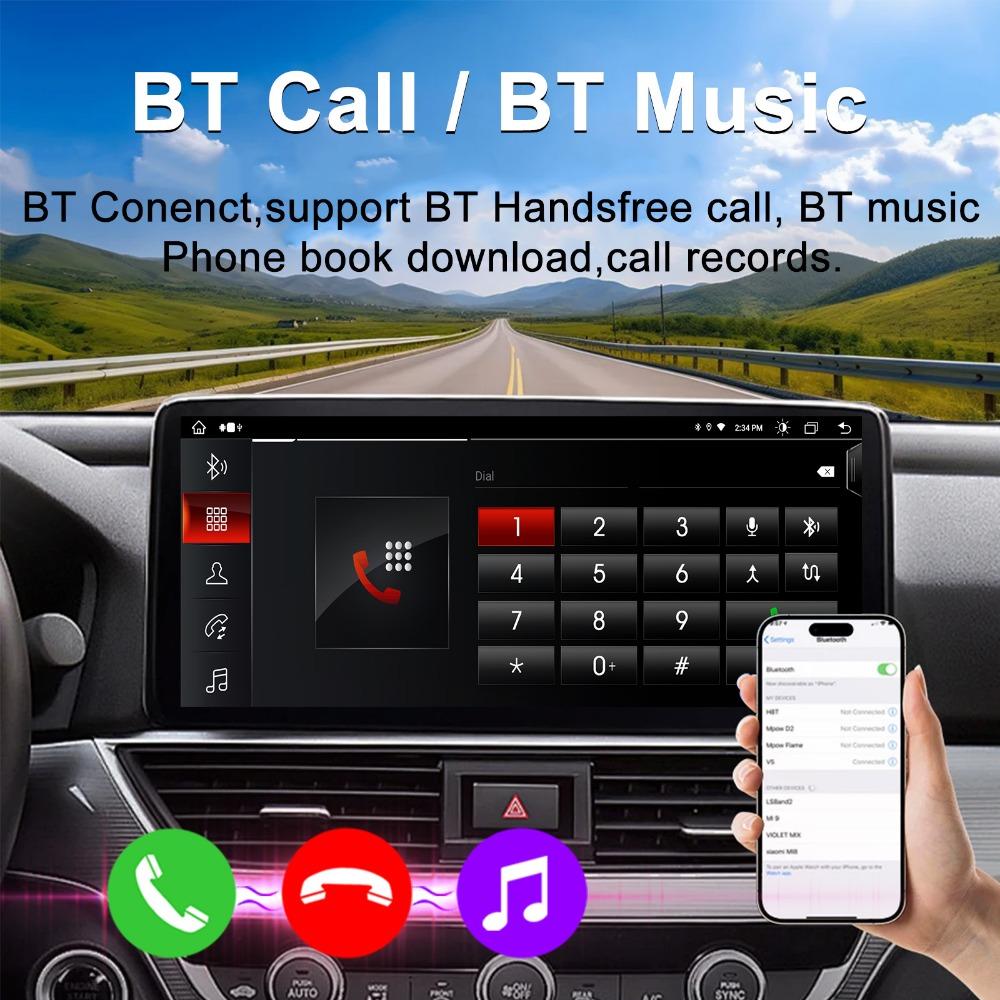 12,3-дюймовый Android автомобильный радиоприемник Carplay мультимедийный плеер для BMW X1 E84 GPS-навигация Авто Стерео Bluetooth DSP 4G WiFi