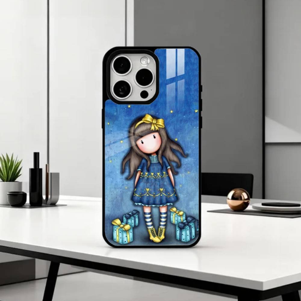 Чехол для телефона L-Lovely S-Santoro G-Gorjuss S-Series Для iPhone17,16,15,14,13,12,11,Pro Max Магнитный Для Magsafe Беспроводная Зарядка