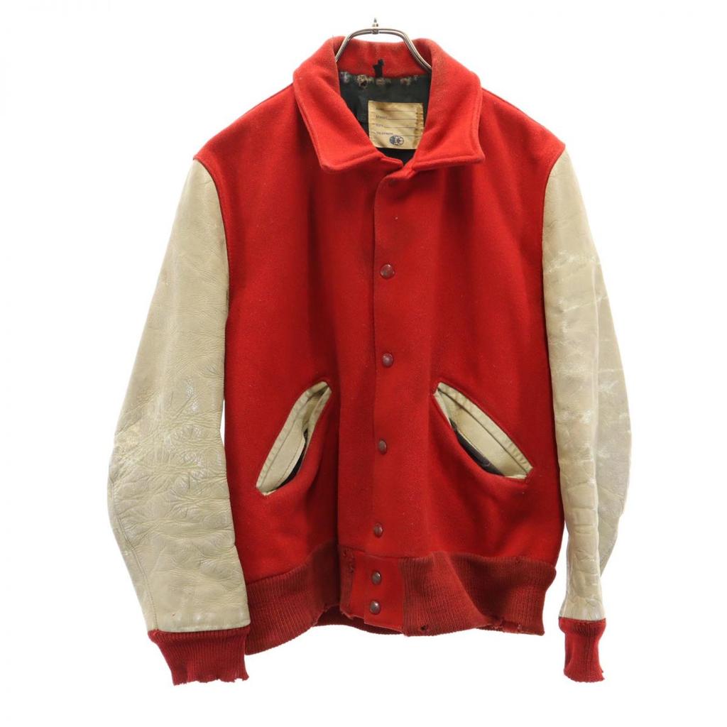 Wool Blend Long Sleeve Stajan Red Series Men's Used