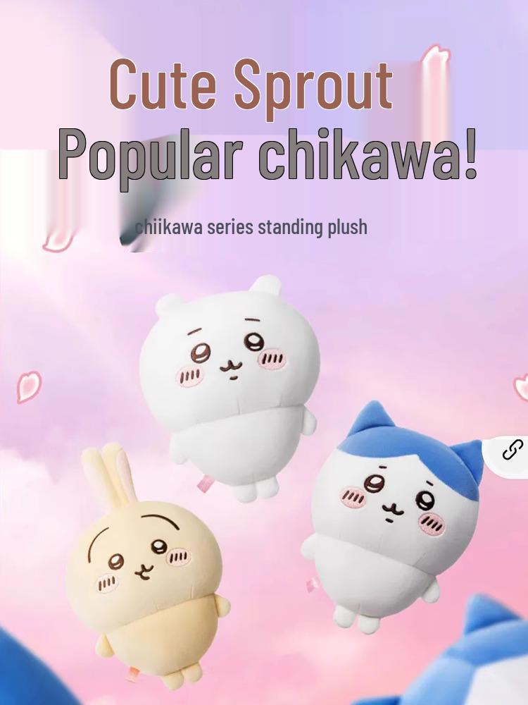 Плюшевая игрушка Усаги Хачи Чиикава - Маленькая милая кукла и большая подушка Саки