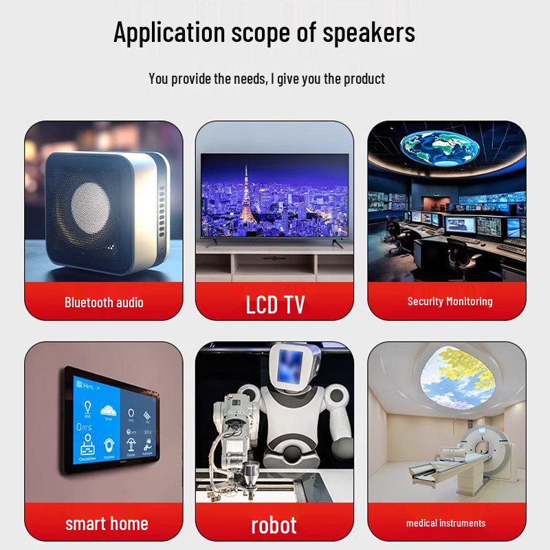 2828 Маленький 4-омный 2/3 Вт широкополосный басовый динамик для домашнего или настольного обогрева