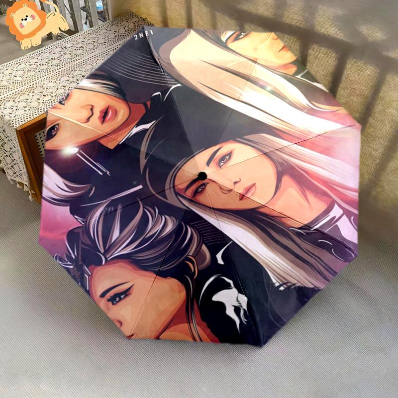 Crush 2NE1: Come Party On Folding umbrella travel Suitable for all seasons Gift Umbrella printing