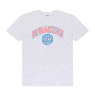 Дикий Осел T Сиракузы Пепельный shorT Рукав T Футболка