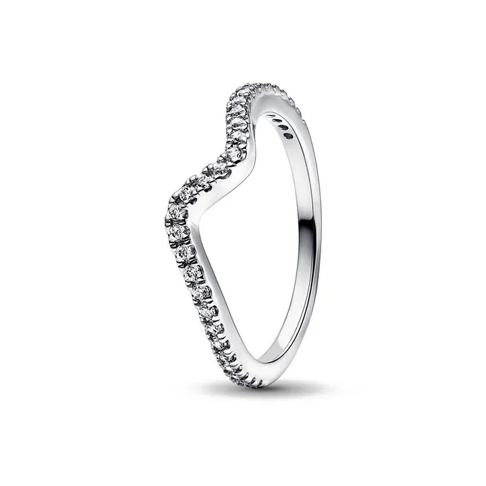 925 Silver Rings Stackable Infinite Heart Flower Crown Trinkets For Women Original Wedding Ring Jewelry Gift