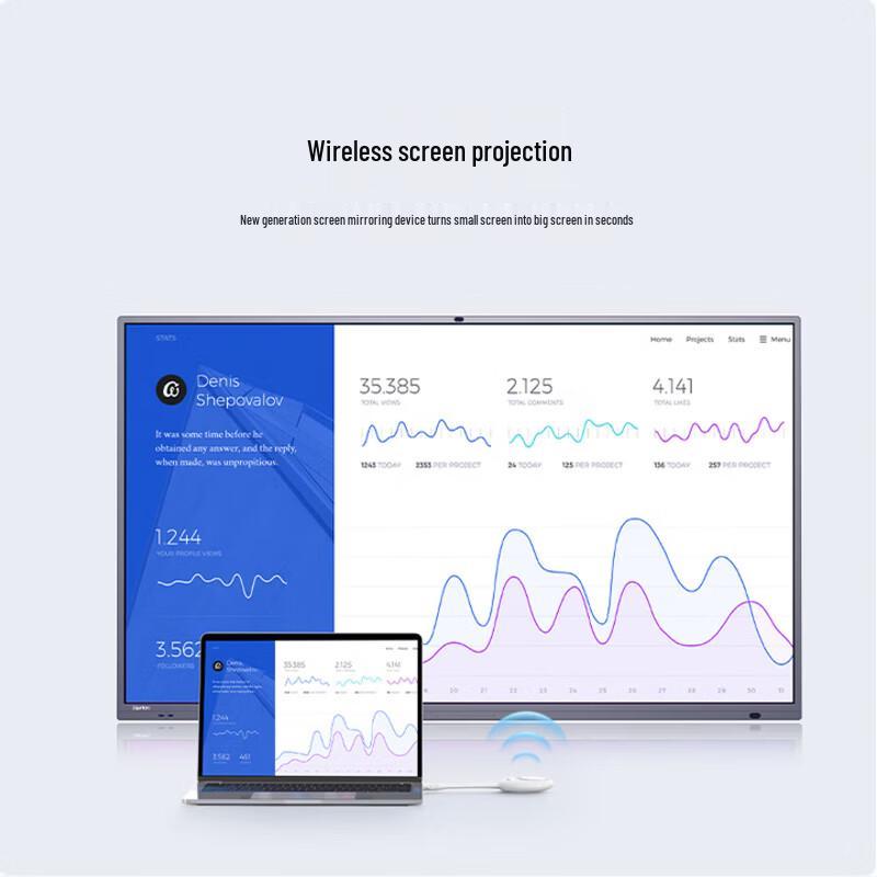 Haoli M65GED5KH 65-inch Interactive Flat Panel Display (CN version)