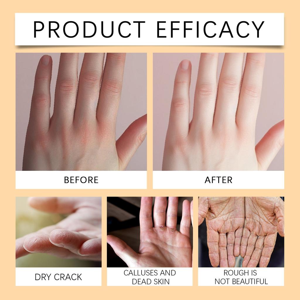 Молоко Мед Отрывная Ручная Маска Воск Дамская Увлажняющая Гидратирующая Маска для Рук Питательная Отшелушивающая Маска для Рук Уход за Руками Мягкая