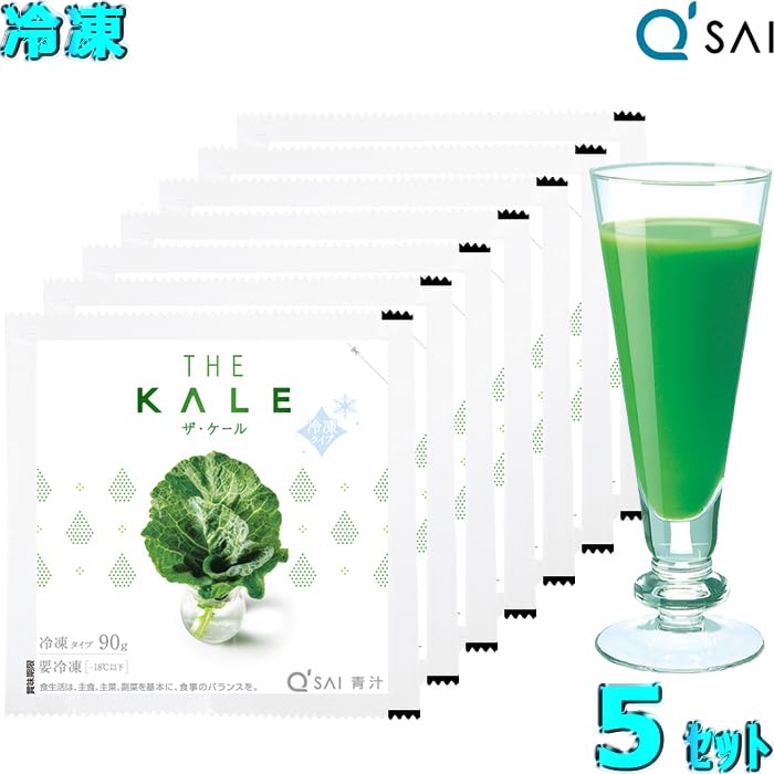Kyusai Green Juice The Kale Frozen 90 г x 7 пакетиков 5 наборов