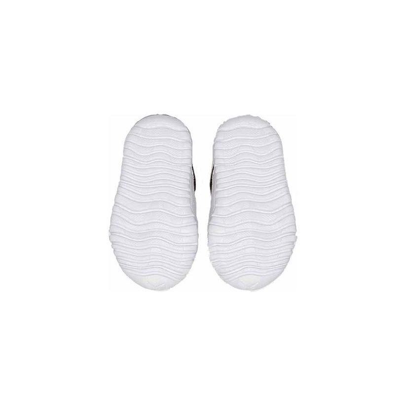 Jordan Air Jordan 11 Retro Little Fle Low top Toddler Shoes Black White Orange Infant And Toddler BQ7102-108