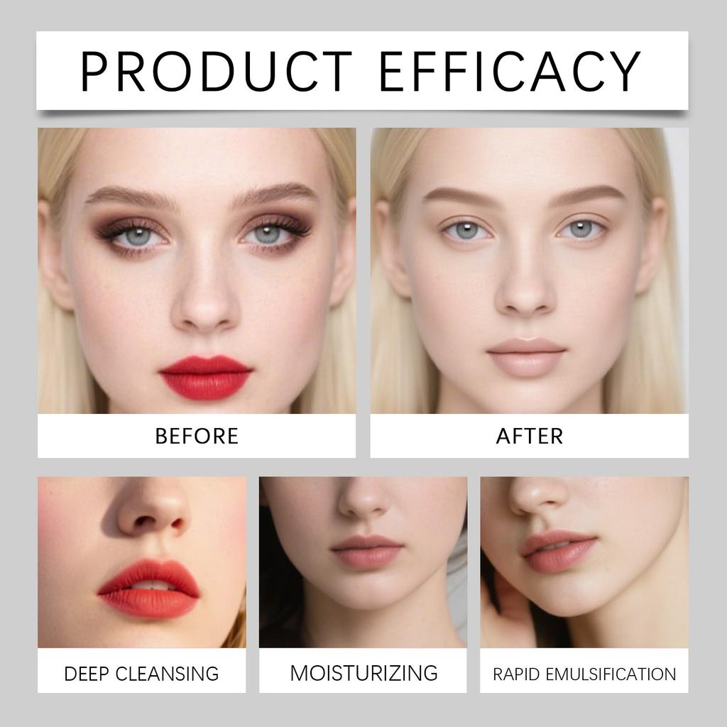 Медовый крем для снятия макияжа с центеллой азиатской, Маслянистый успокаивающий очищающий крем, Глубокое очищение без стянутости и увлажнение