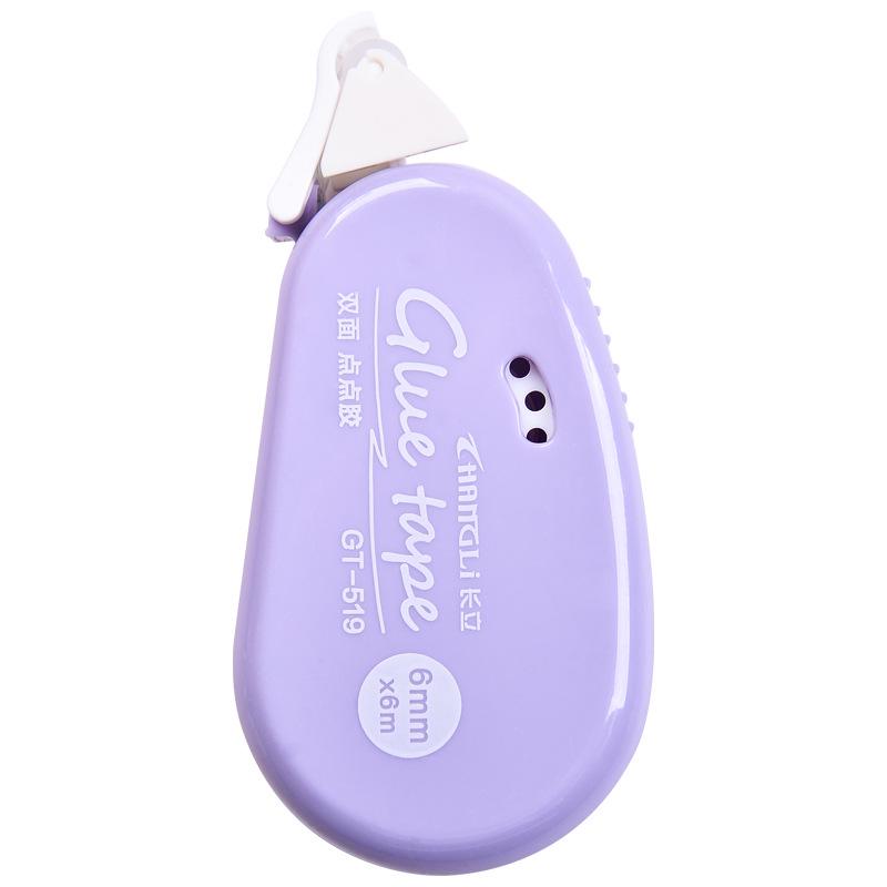 6 м * 6 мм двусторонняя клейкая лента в горошек DIY Скрапбукинг коллаж фотоальбом школьные канцелярские принадлежности роликовая лента