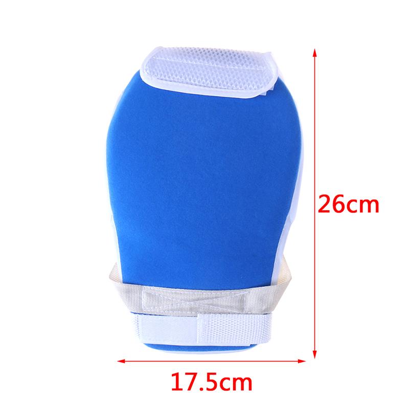 Открытые защитные приспособления для пальцев. Фиксированные перчатки для инфекций рук. Ограничительные перчатки. Контрольная рукавица.