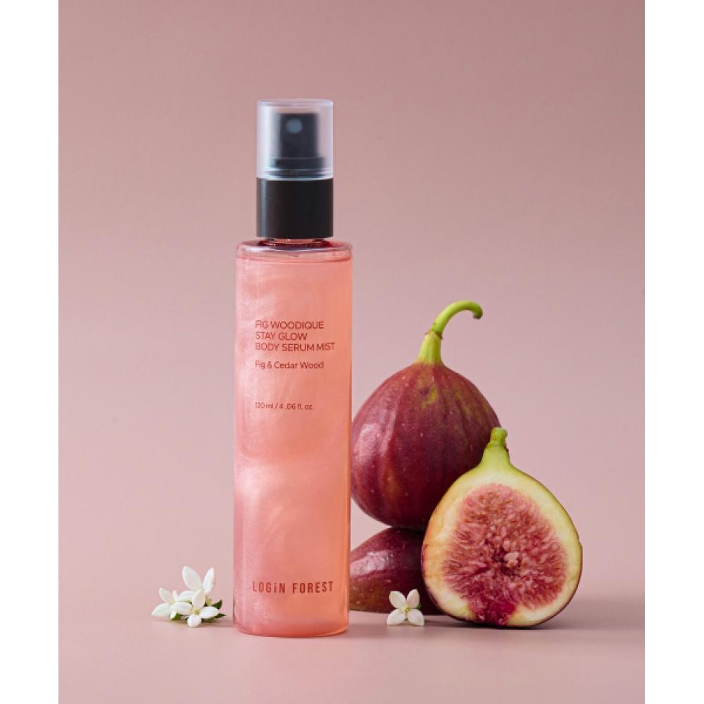 Login Forest Pixie Woody Stay Glow Body Serum Mist 120ml + Pixie Woody Stay Glow