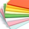 100 шт. Квадратная бумага для оригами Двусторонняя Однотонная Бумага для складывания Многоцветная Детская Ручная работа DIY Скрапбукинг Ремесло Декор
