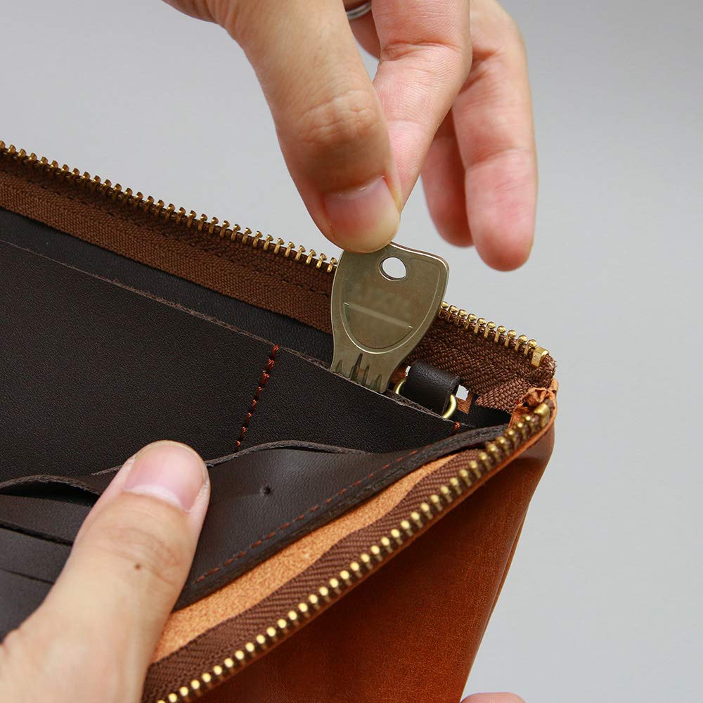 AGILITY affa Long Smartphone Large Holds 2 Genuine "Smafolet" Wallet, L-Shaped, Wallet, Capacity, 6.7 Inch, Devices, Leather, Pouch, Men's, Women's