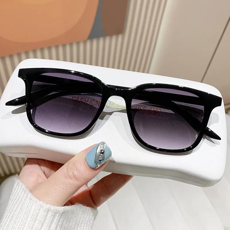 Fashion Myopia Sunglasses Square Style Male Sunglasses Female Driver'S Ultraviolet Sun Glasses Diopter Finished Myopia Goggles