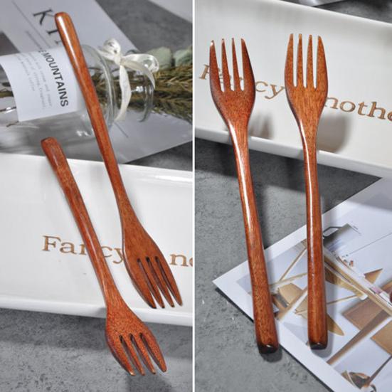 Полезная антипригарная нержавеющая кухонная утварь, удобная для захвата вилка для фруктов для ресторанов, вилка для печенья