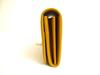 Authentic BVLGARI Yellow Leather Logo Clip Gold H/W Flap Long Wallet #b025  Open box