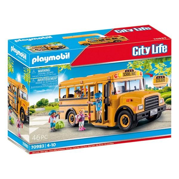 Школьный автобус Playmobile 70983, 1 корейская игрушка